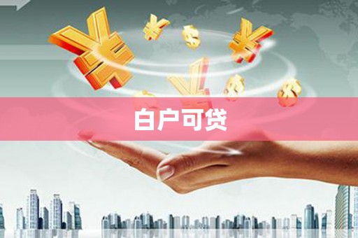 津南白户可贷