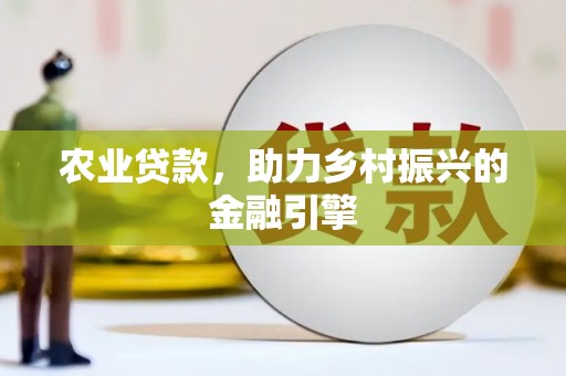 津南农业贷款，助力乡村振兴的金融引擎