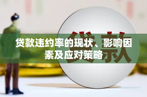 津南贷款违约率的现状、影响因素及应对策略