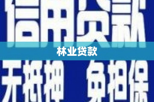 津南林业贷款