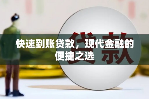 津南快速到账贷款，现代金融的便捷之选