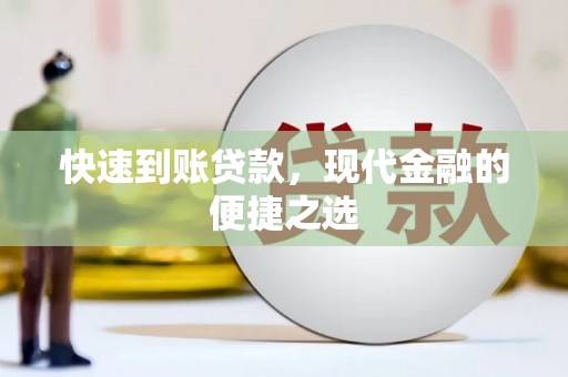 津南快速到账贷款，现代金融的便捷之选
