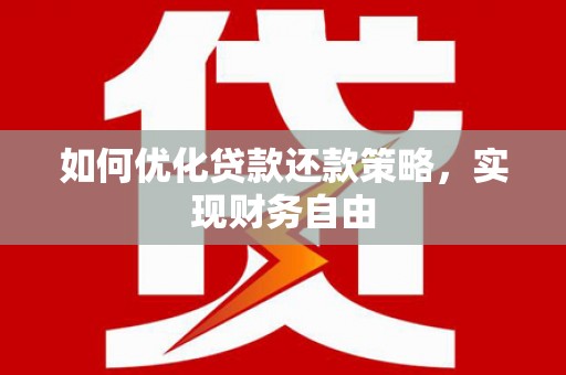津南如何优化贷款还款策略，实现财务自由