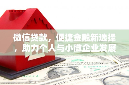 津南微信贷款，便捷金融新选择，助力个人与小微企业发展