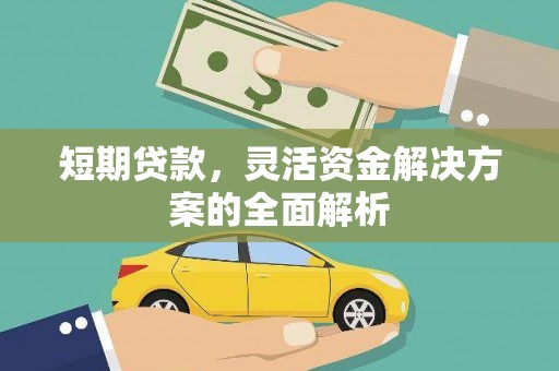 津南短期贷款，灵活资金解决方案的全面解析