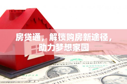 津南房贷通，解锁购房新途径，助力梦想家园
