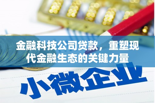 津南金融科技公司贷款，重塑现代金融生态的关键力量