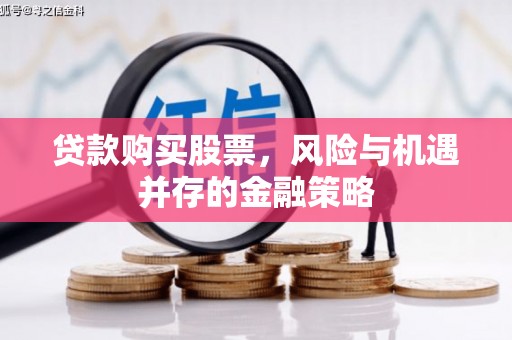 津南贷款购买股票，风险与机遇并存的金融策略