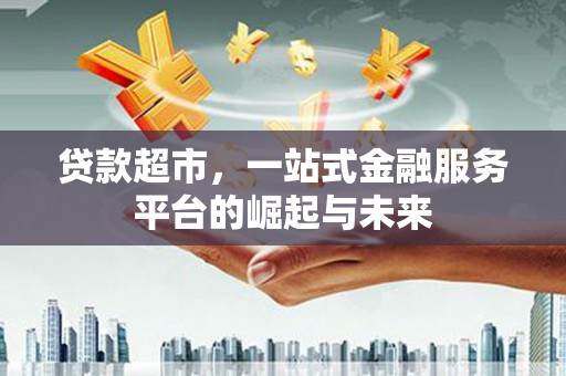 津南贷款超市，一站式金融服务平台的崛起与未来