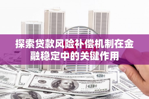 津南探索贷款风险补偿机制在金融稳定中的关键作用