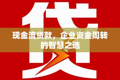 津南现金流贷款，企业资金周转的智慧之选
