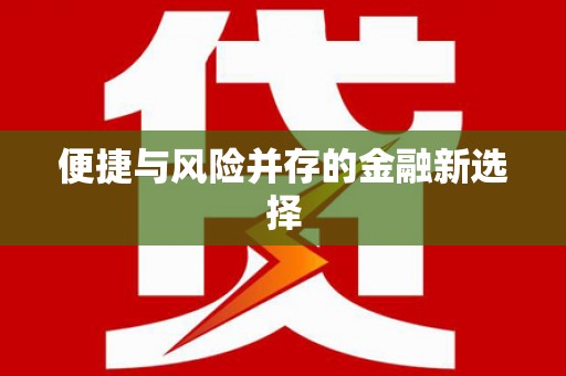 津南便捷与风险并存的金融新选择