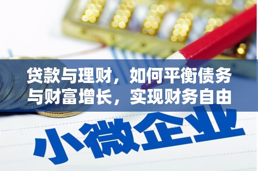 津南贷款与理财，如何平衡债务与财富增长，实现财务自由