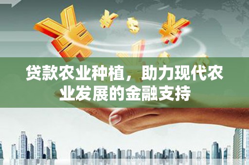 津南贷款农业种植，助力现代农业发展的金融支持