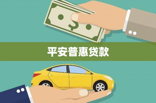 津南平安普惠贷款