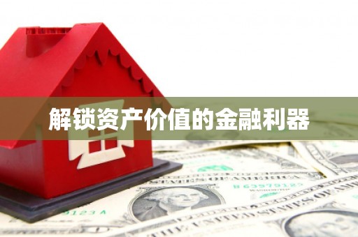 津南解锁资产价值的金融利器